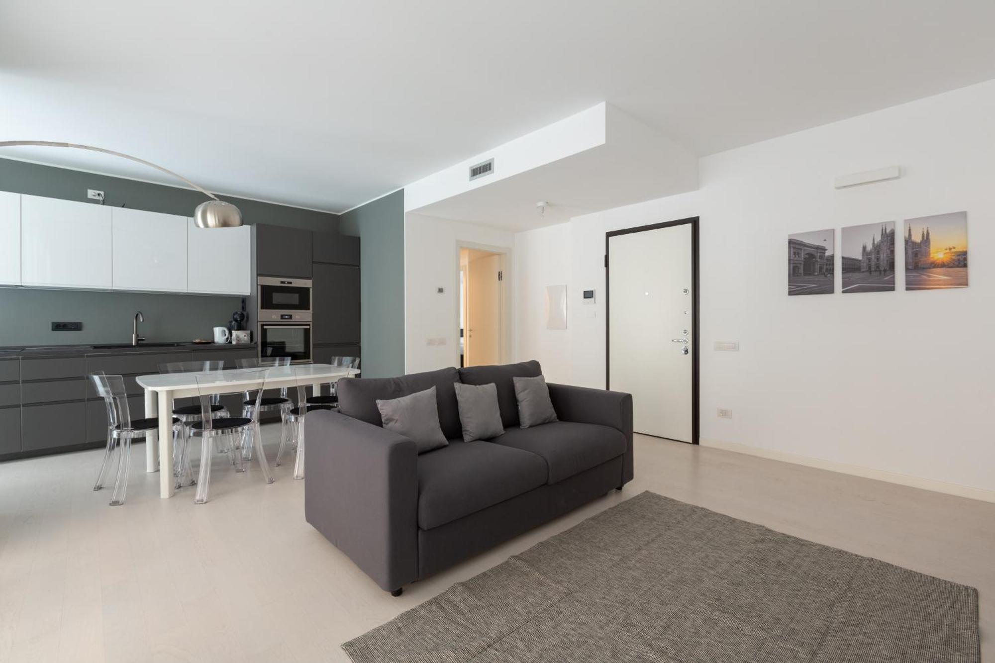 Porta Nuova Bright And Roomy Flat Мілан Екстер'єр фото